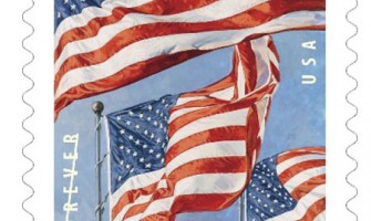 Postal Service Issues New Forever U.S. Flag Stamps