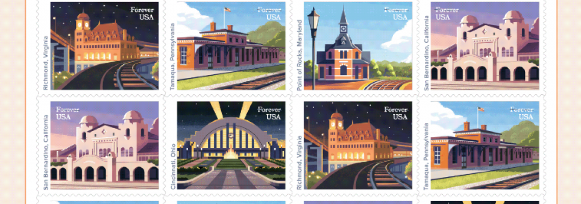 Train station to be featured on 2023 stamp