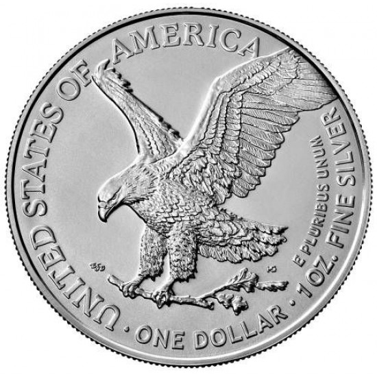 2022 1 oz American Silver Eagle Coin (BU)