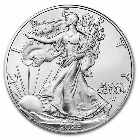 2023 1 oz American Silver Eagle Coin (BU)